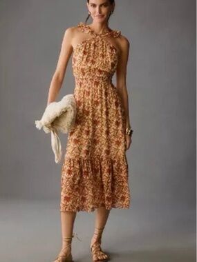NWT Paige “Florencia” Silk Dress SZ Small Retail $429